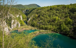 Národný park Plitvické jazerá v Chorvátsku