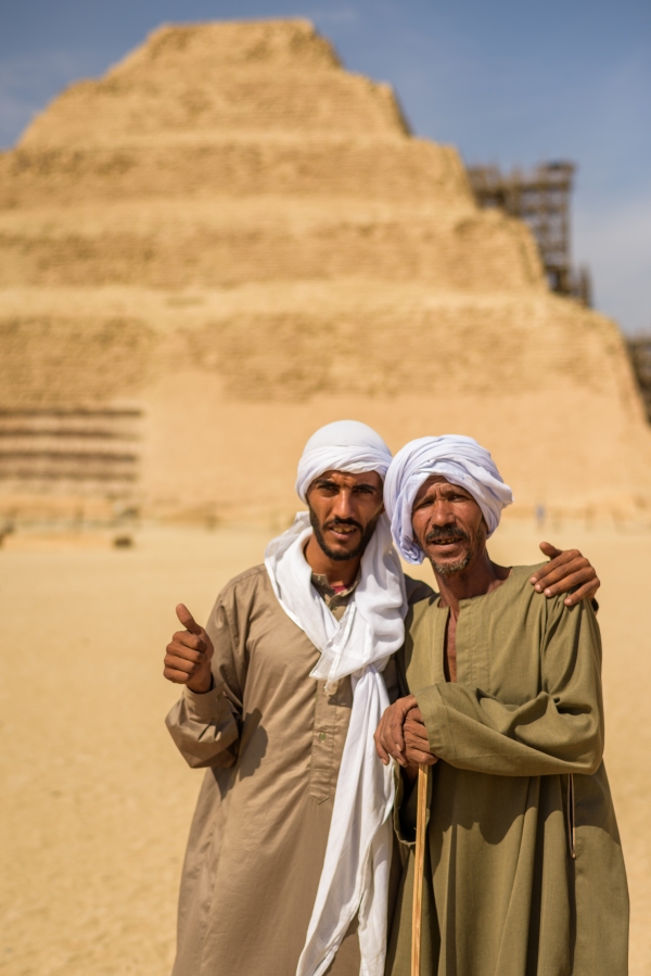 Sakkara v Egypte