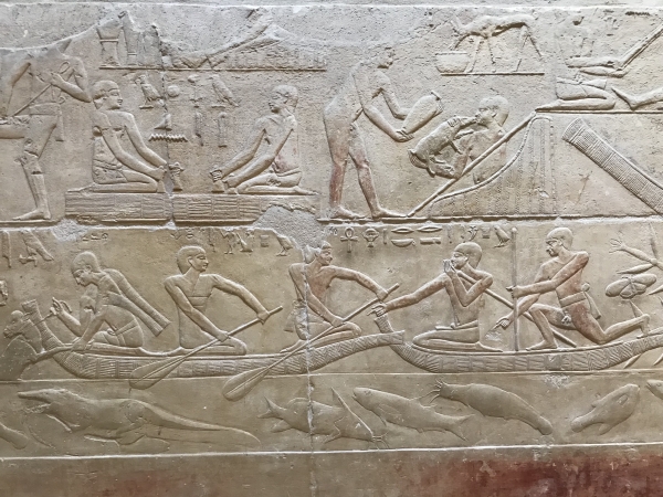 Hieroglyfy, Sakkara