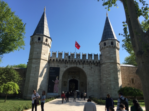 Palác Topkapi v Istanbule