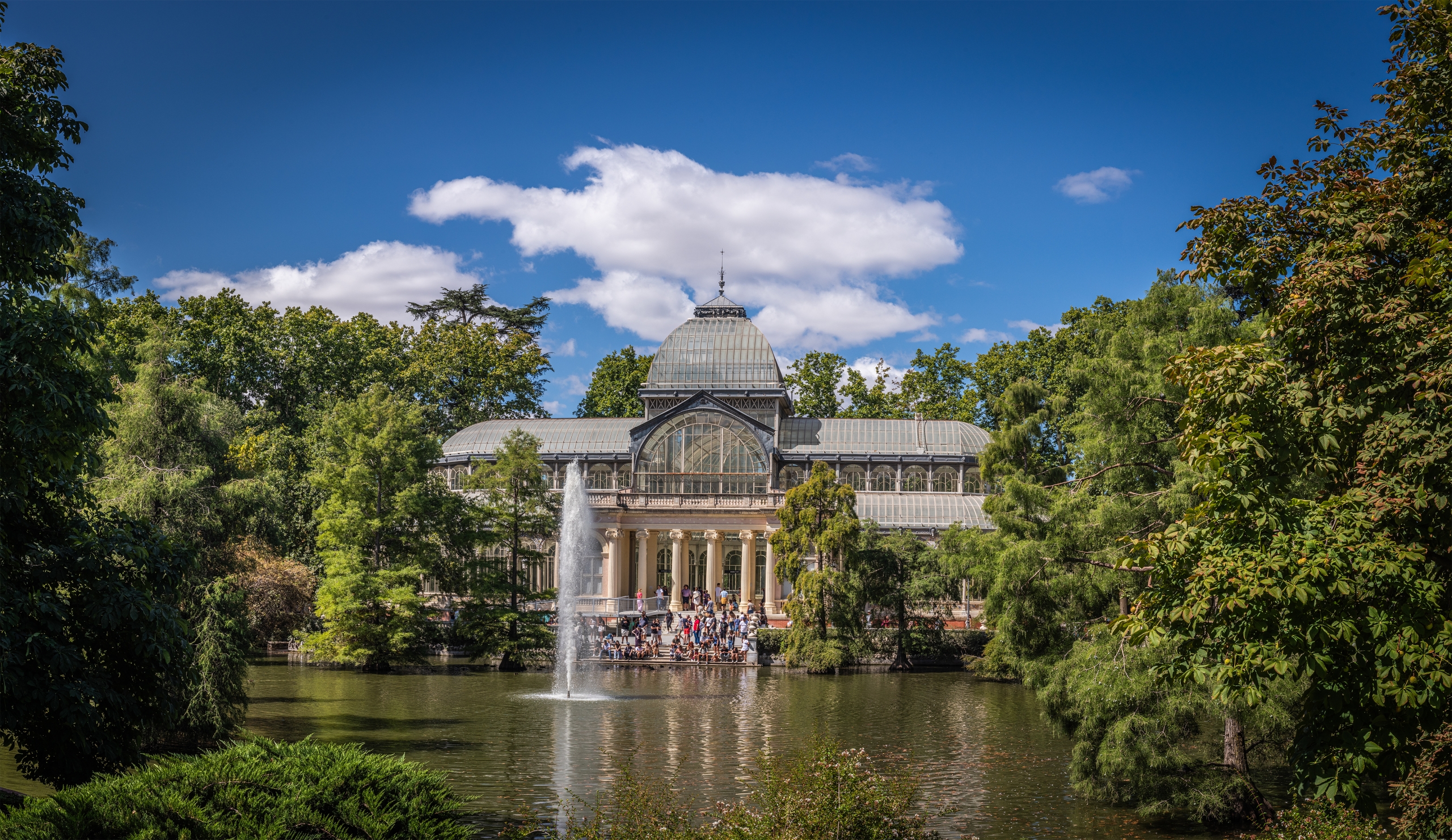 Retiro park v Madride