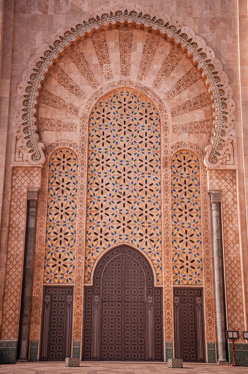 Z Casablancy do Fésu: Brána do mešity v tvare podkovy